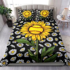 3D Baseball Sunflower Bedding Sets 3D Baseball Sunflower Bedding Sets