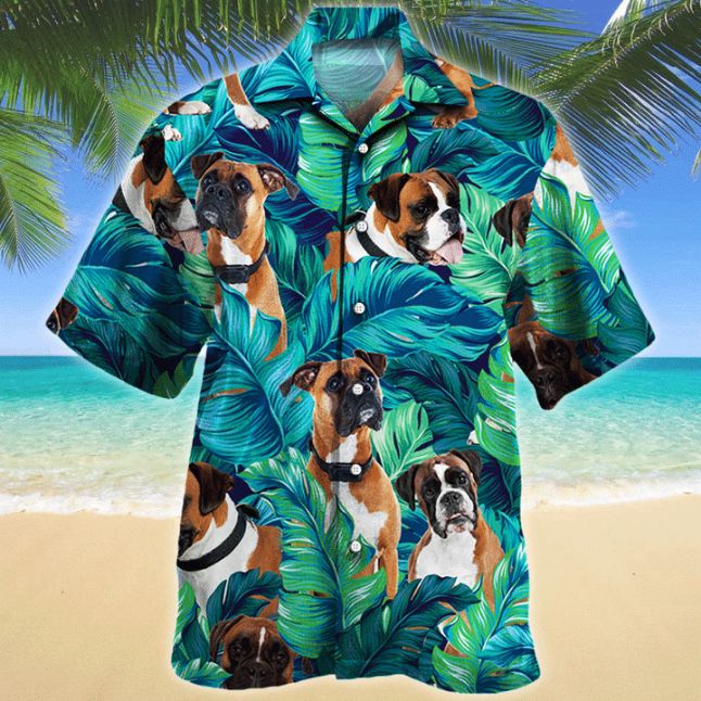 Bulldog Lover Print Hawaiian Shirt Bulldog Lover Print Hawaiian Shirt