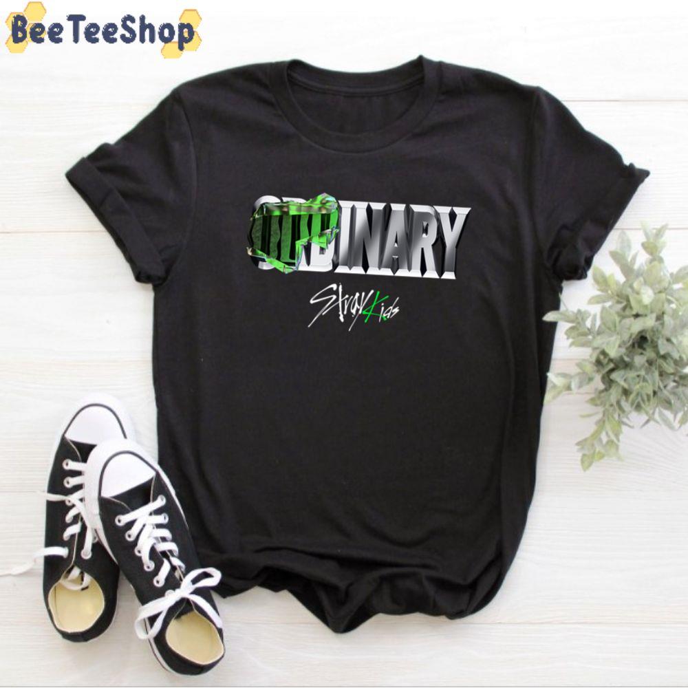 Art Text Oddinary Stray Kids Kpop Unisex T-Shirt Art Text Oddinary Stray Kids Kpop Unisex T-Shirt