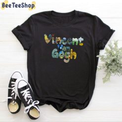 Art Text Vincent Van Gogh Unisex T-Shirt