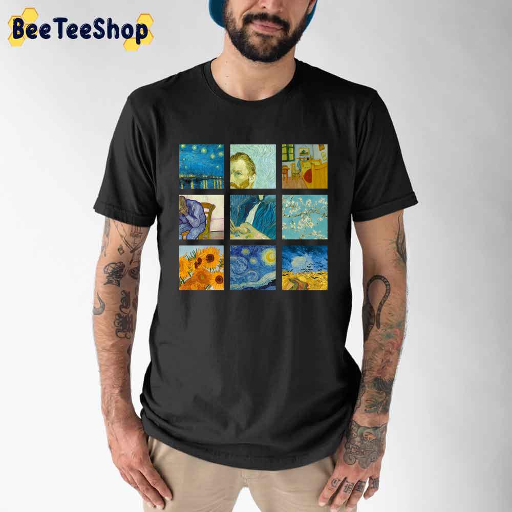 Art Vincent Van Gogh Unisex T-Shirt Art Vincent Van Gogh Unisex T-Shirt