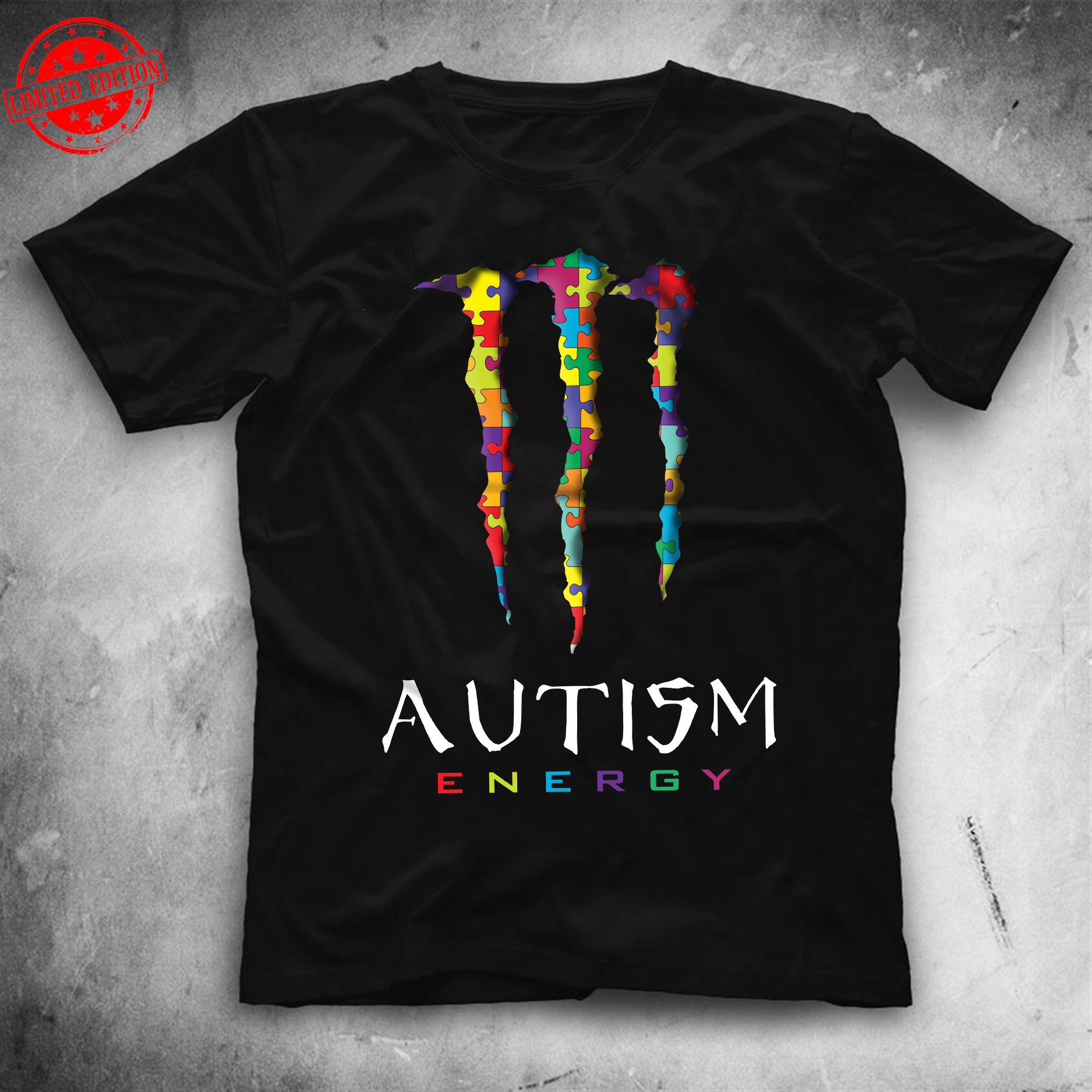 Autism Anergy I Love You Unisex T-Shirt Autism Anergy I Love You Unisex T-Shirt