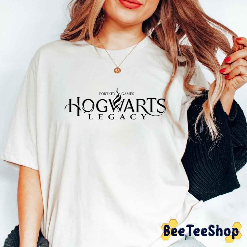Black Style Hogwarts Legacy Logo Game Unisex T-Shirt Black Style Hogwarts Legacy Logo Game Unisex T-Shirt