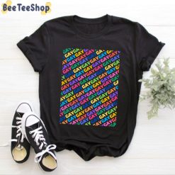 Color Just Say Gay Unisex T-Shirt Color Just Say Gay Unisex T-Shirt