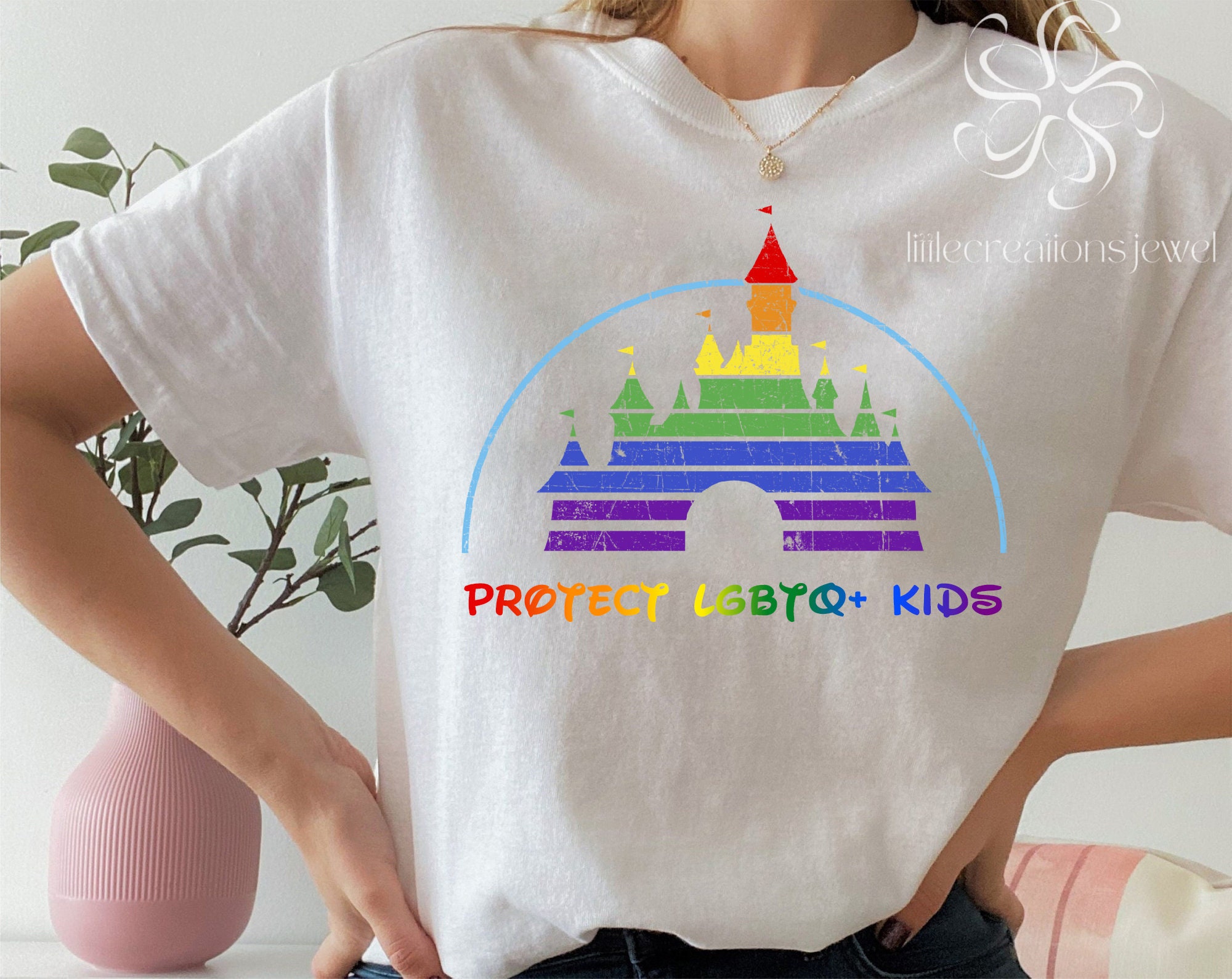 Disney Protect LGBTQ+ Kids Unisex T-Shirt Disney Protect LGBTQ+ Kids Unisex T-Shirt