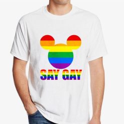Disney Say Gay Oppose Florida’s Don’t Bill Unisex T-Shirt Disney Say Gay Oppose Florida’s Don’t Bill Unisex T-Shirt