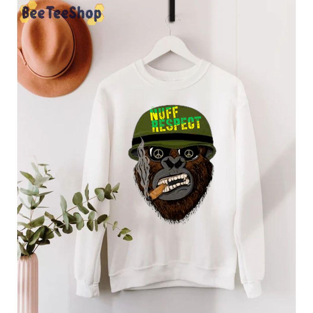 Funny Gorillas Nuff Respect Unisex Sweatshirt Funny Gorillas Nuff Respect Unisex Sweatshirt