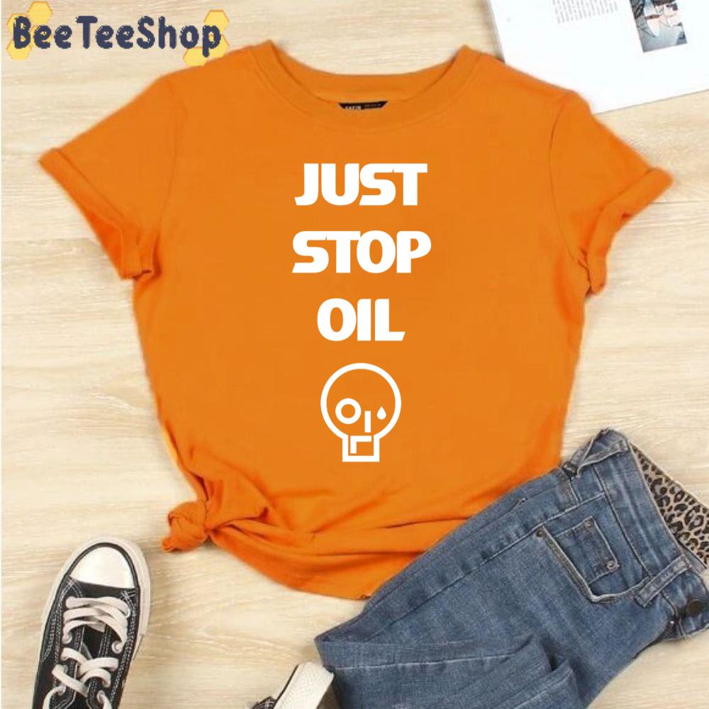 Just Stop Oil Logo Unisex T-Shirt Just Stop Oil Logo Unisex T-Shirt