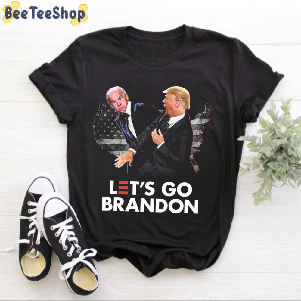 Let’s Go Brandon Donald Trump Slap Joe Biden Unisex T-Shirt Let’s Go Brandon Donald Trump Slap Joe Biden Unisex T-Shirt