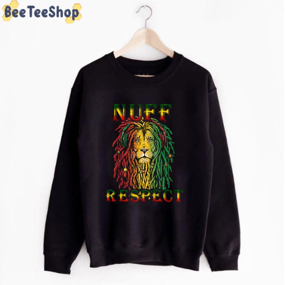 Lion Retro Vintage Nuff Respect Unisex T-Shirt Lion Retro Vintage Nuff Respect Unisex T-Shirt