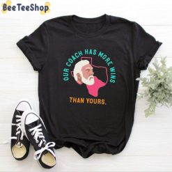 Our Coach Has More Wins Than Yours Gregg Popovich Unisex T-Shirt Our Coach Has More Wins Than Yours Gregg Popovich Unisex T-Shirt
