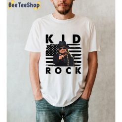 Retro American Flag Music Kid Rock Unisex T-Shirt Retro American Flag Music Kid Rock Unisex T-Shirt