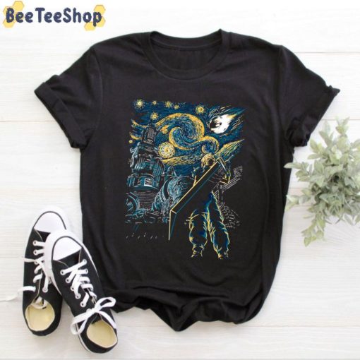 Starry Remake Vincent Van Gogh Unisex T-Shirt
