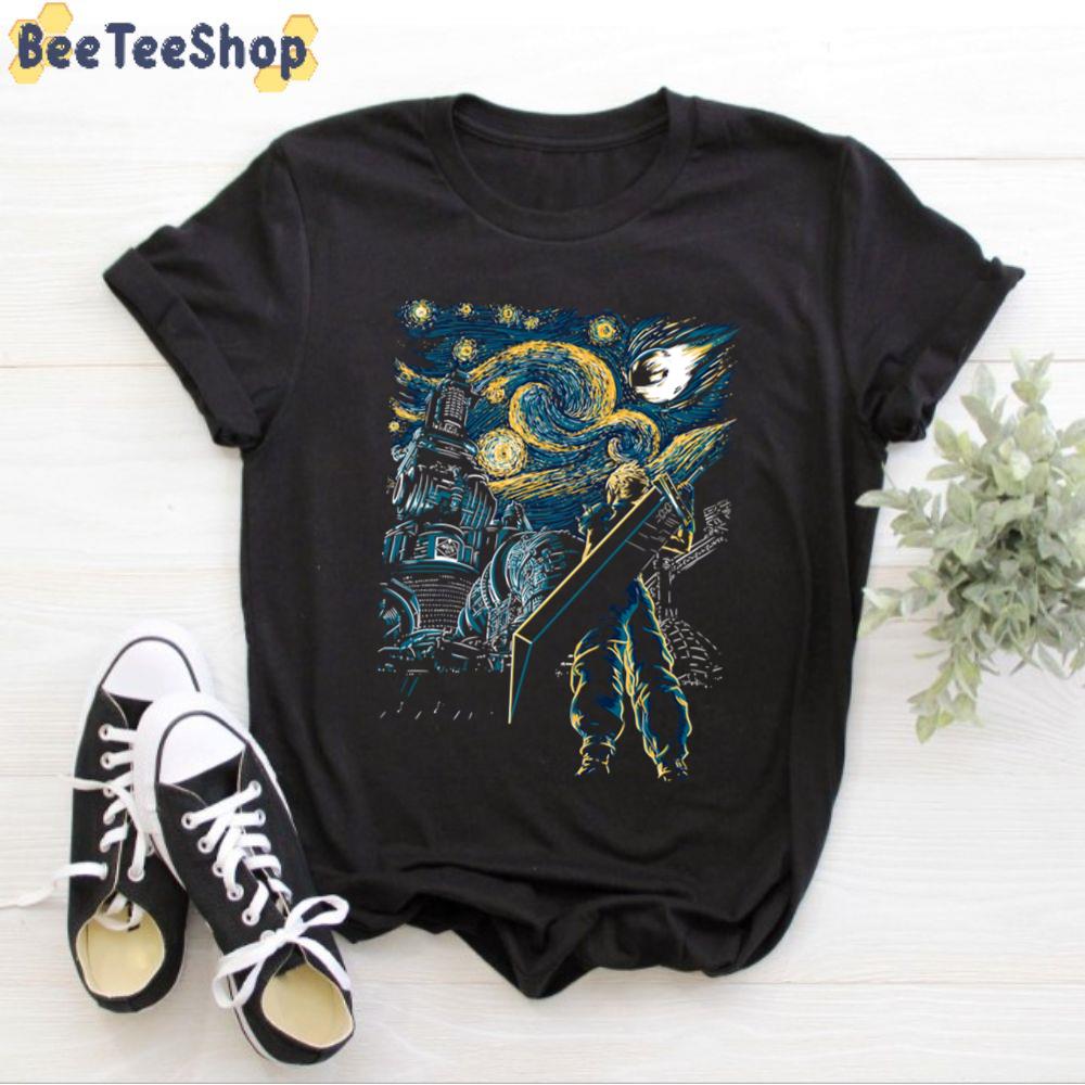 Starry Remake Vincent Van Gogh Unisex T-Shirt Starry Remake Vincent Van Gogh Unisex T-Shirt