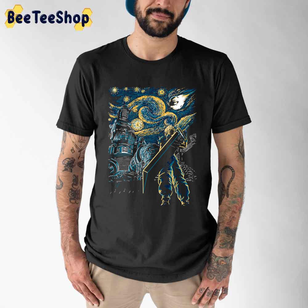 Starry Remake Vincent Van Gogh Unisex T-Shirt Starry Remake Vincent Van Gogh Unisex T-Shirt