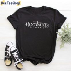 White Design Hogwarts Legacy Logo Game Unisex T-Shirt White Design Hogwarts Legacy Logo Game Unisex T-Shirt
