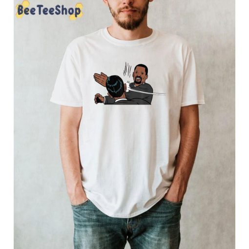 Will Smith Slaps Chris Rocks Oscars 2022 Unisex T-Shirt