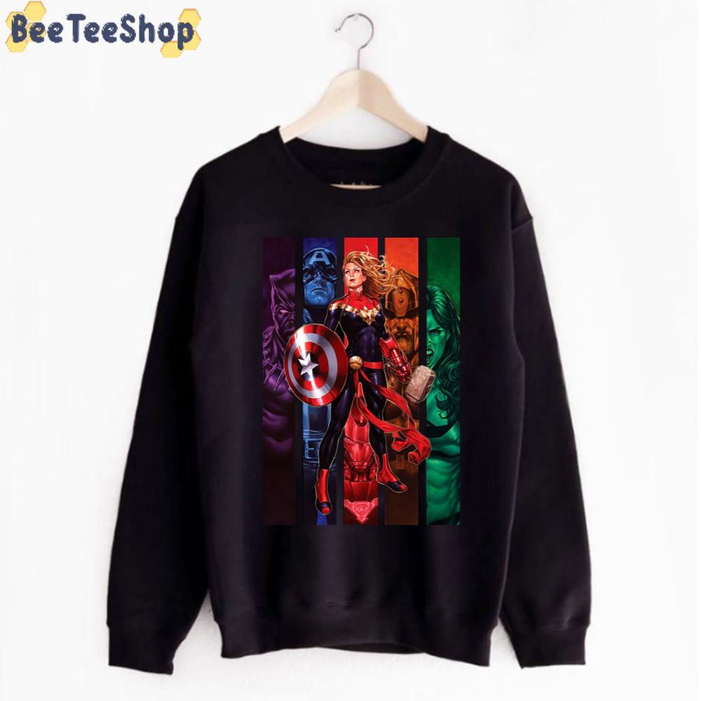 Art Captain Marvel Unisex Sweatshirt Art Captain Marvel Unisex Sweatshirt