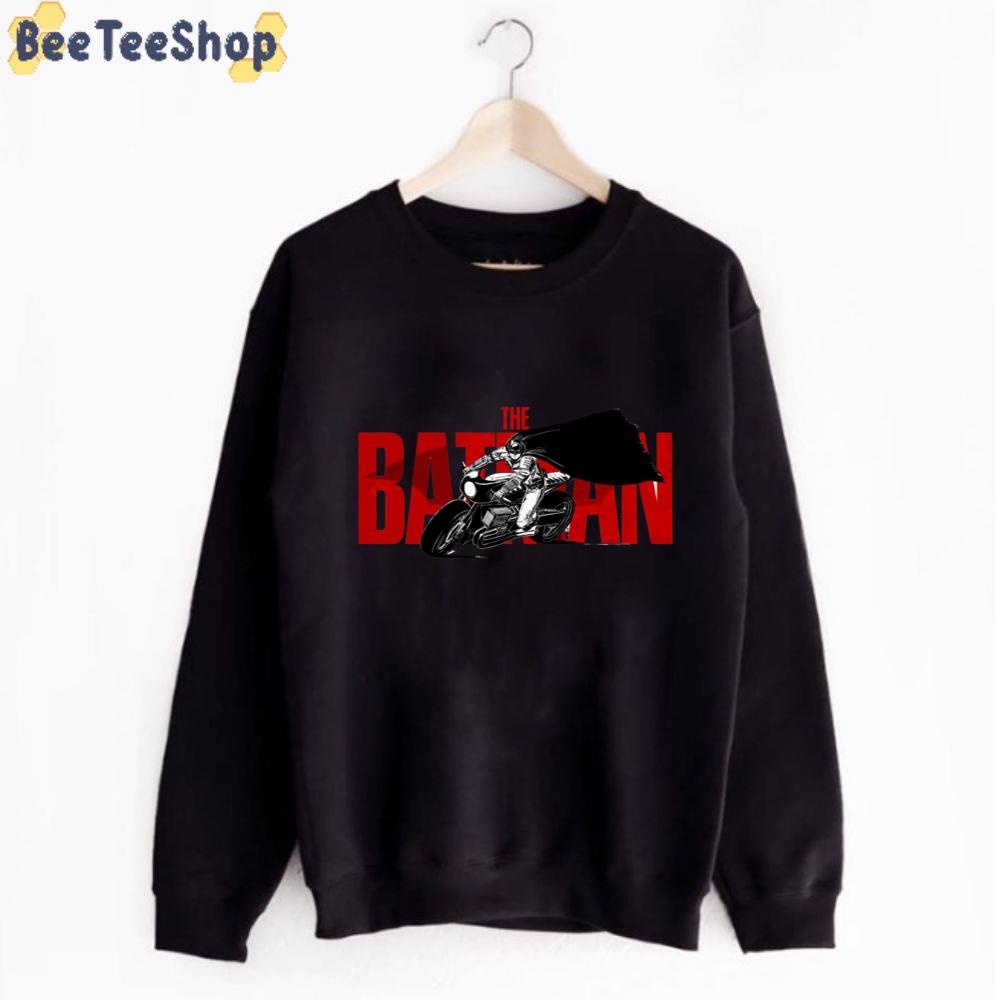 Batman Riding A Motorbike Unisex T-Shirt Batman Riding A Motorbike Unisex T-Shirt