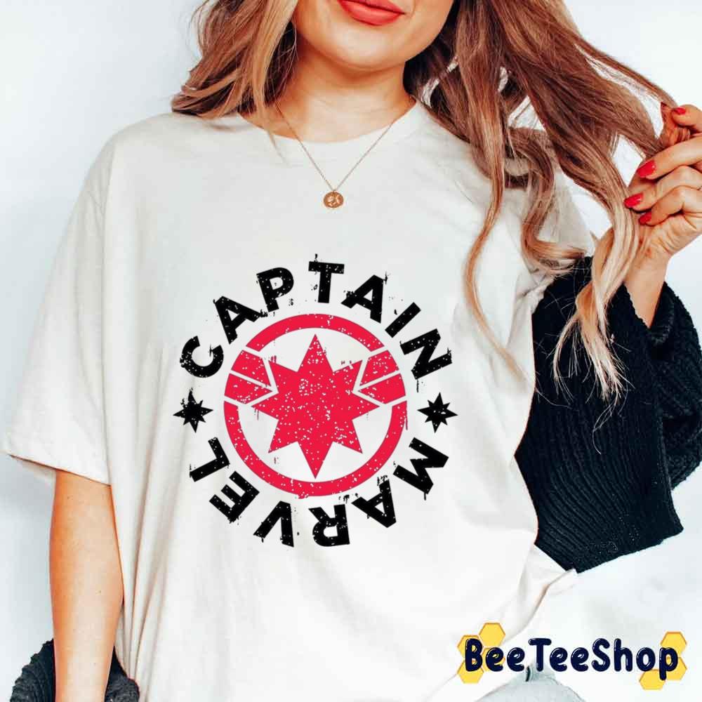 Black And Red Captain Marvel Logo Unisex T-Shirt Black And Red Captain Marvel Logo Unisex T-Shirt
