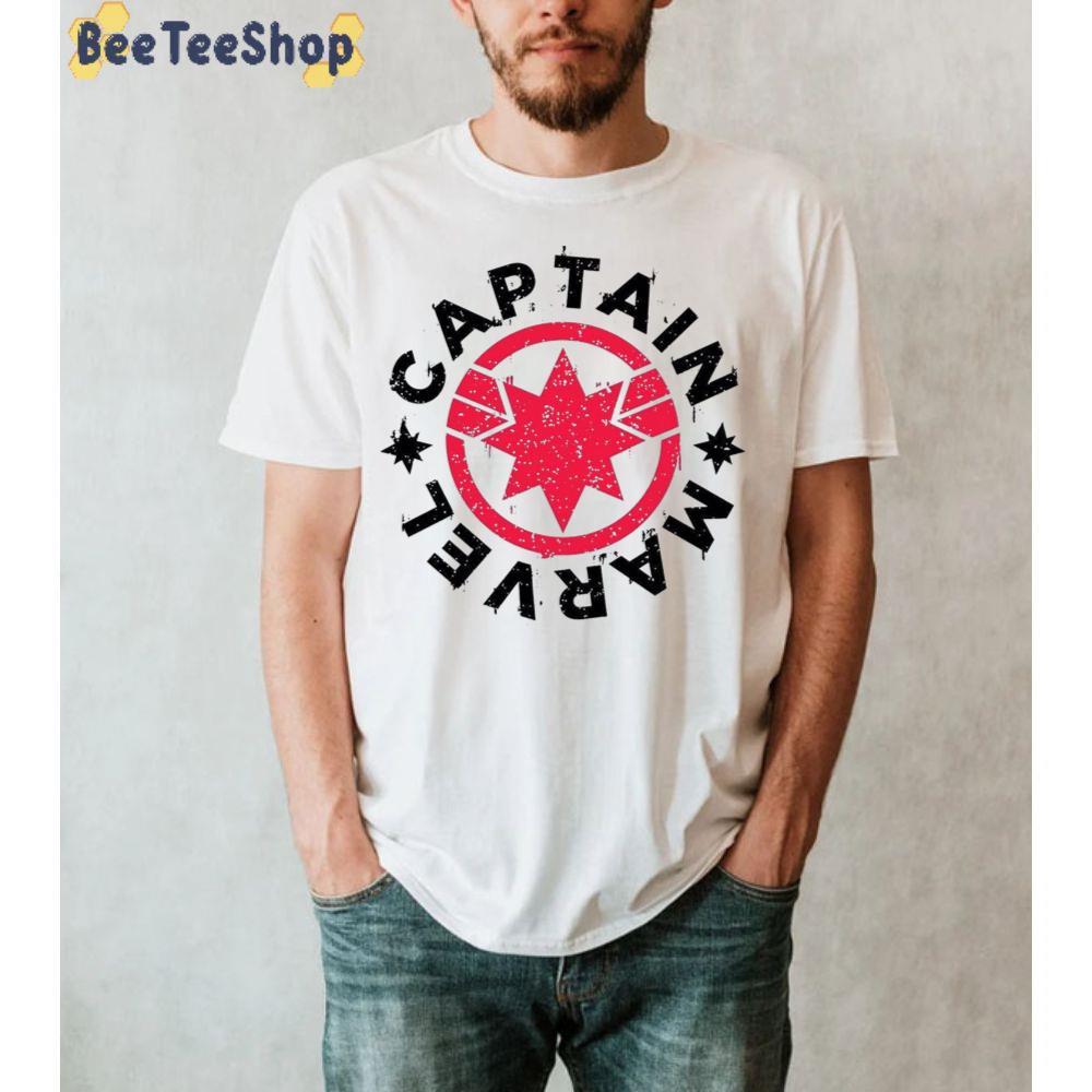 Black And Red Captain Marvel Logo Unisex T-Shirt Black And Red Captain Marvel Logo Unisex T-Shirt