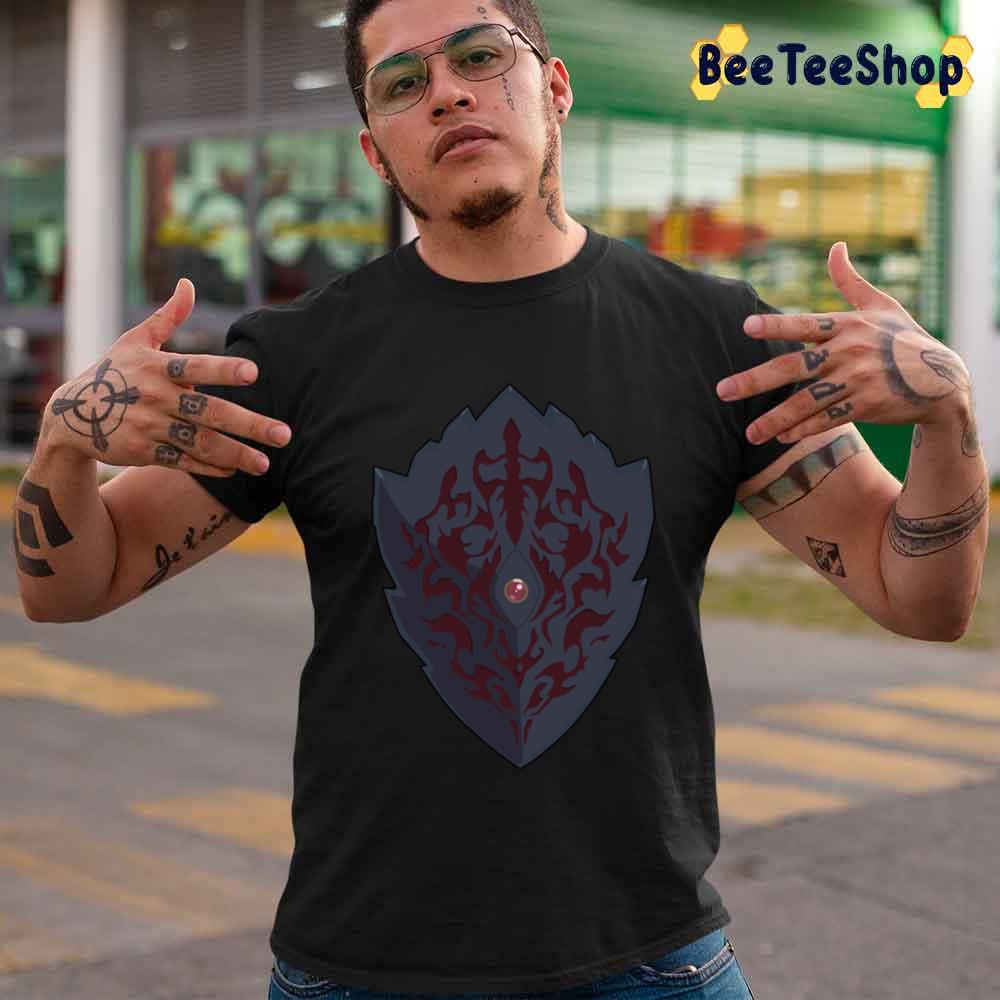 Black Design Cursed Shield The Rising Of The Shield Hero Unisex T-Shirt Black Design Cursed Shield The Rising Of The Shield Hero Unisex T-Shirt