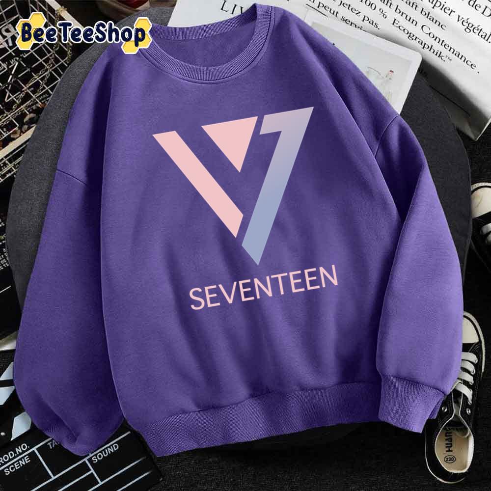 Carats Logo Design Seventeen Kpop Unisex Sweatshirt Carats Logo Design Seventeen Kpop Unisex Sweatshirt