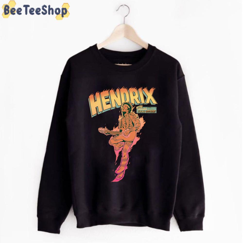 Cartoon Art Hendrix Unisex T-Shirt Cartoon Art Hendrix Unisex T-Shirt
