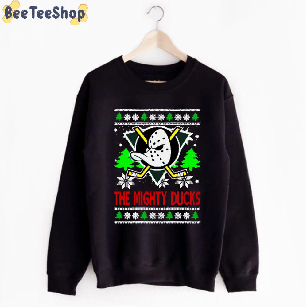 Christmas Design Game 32bit The Mighty Sports Ducks Anaheim Ducks Hockey Unisex Sweatshirt Christmas Design Game 32bit The Mighty Sports Ducks Anaheim Ducks Hockey Unisex Sweatshirt
