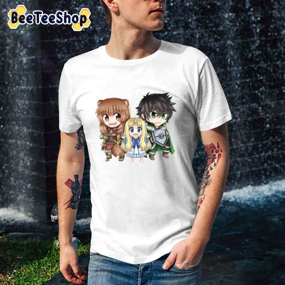 Cute Chibi Raphtalia Naofumi Iwatani Melty Q Melromarc The Rising Of The Shield Hero Unisex T-Shirt Cute Chibi Raphtalia Naofumi Iwatani Melty Q Melromarc The Rising Of The Shield Hero Unisex T-Shirt