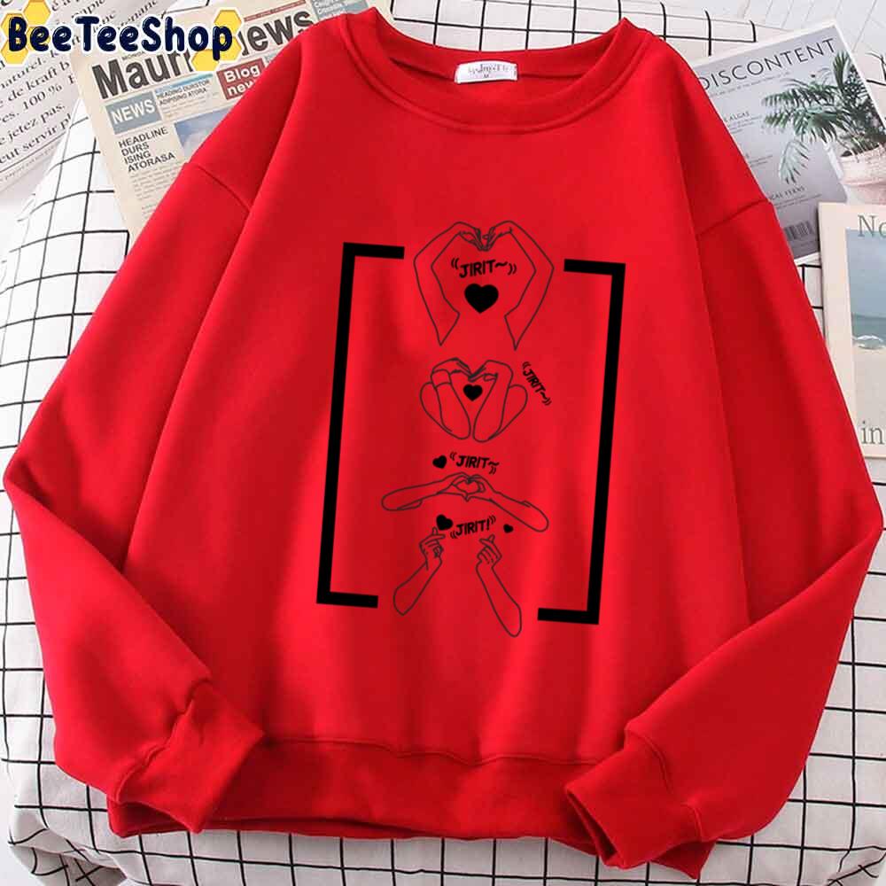Cute Jirit Twice Kpop Unisex Sweatshirt Cute Jirit Twice Kpop Unisex Sweatshirt