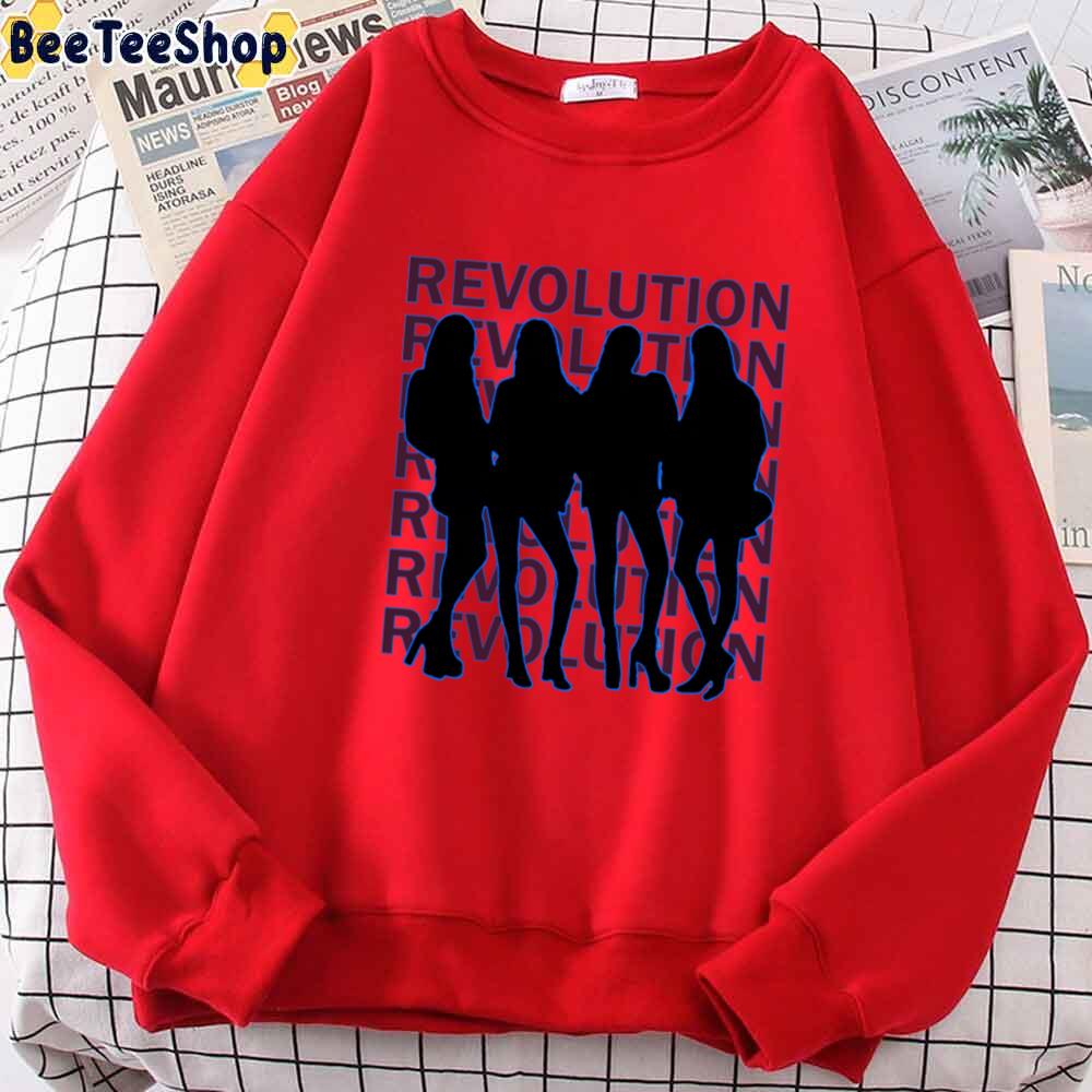 Cute Revolution Blackpink Kpop Unisex Hoodie Cute Revolution Blackpink Kpop Unisex Hoodie