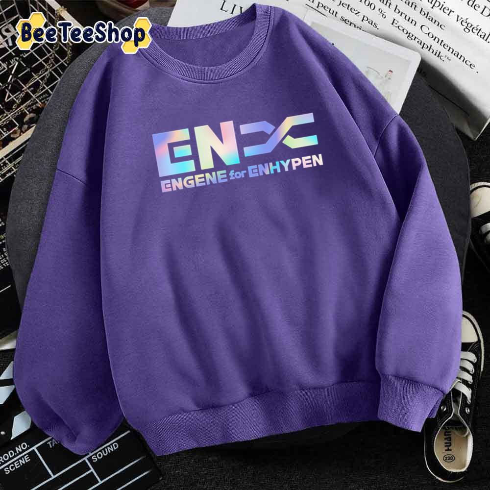 Engene Logo Merch Enhypen Kpop Unisex Hoodie Engene Logo Merch Enhypen Kpop Unisex Hoodie