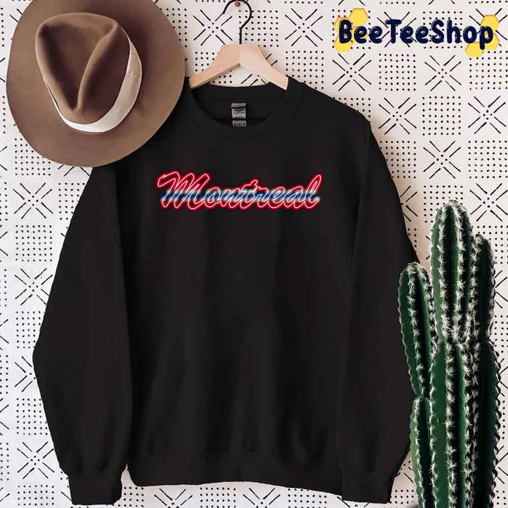 Fan Of Red Blue And White In Neon Montreal Canadiens Hockey Unisex T-Shirt Fan Of Red Blue And White In Neon Montreal Canadiens Hockey Unisex T-Shirt