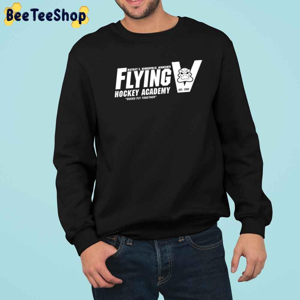 Flying V Hockey Academy Anaheim Ducks Hockey Unisex T-Shirt Flying V Hockey Academy Anaheim Ducks Hockey Unisex T-Shirt