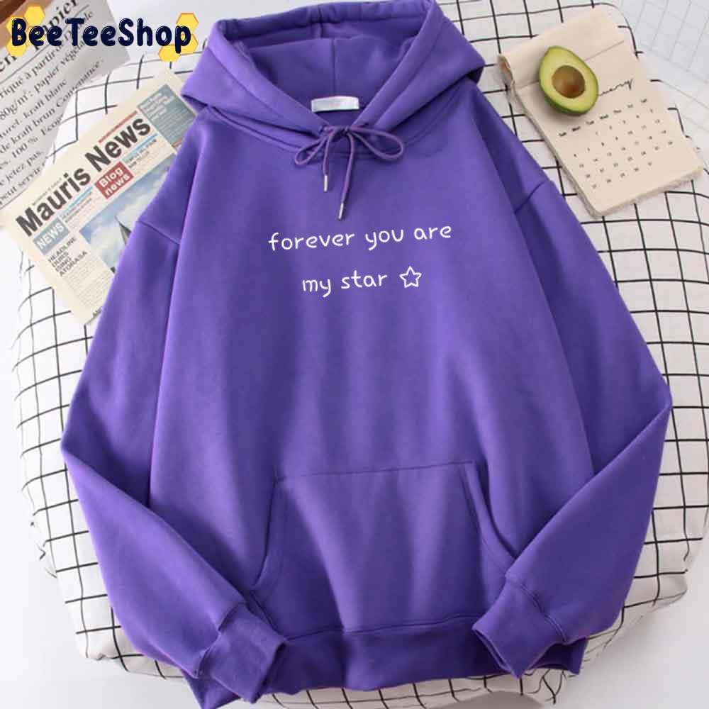 Forever You Are My Star 1117 Lyrics Ateez Kpop Unisex Hoodie Forever You Are My Star 1117 Lyrics Ateez Kpop Unisex Hoodie