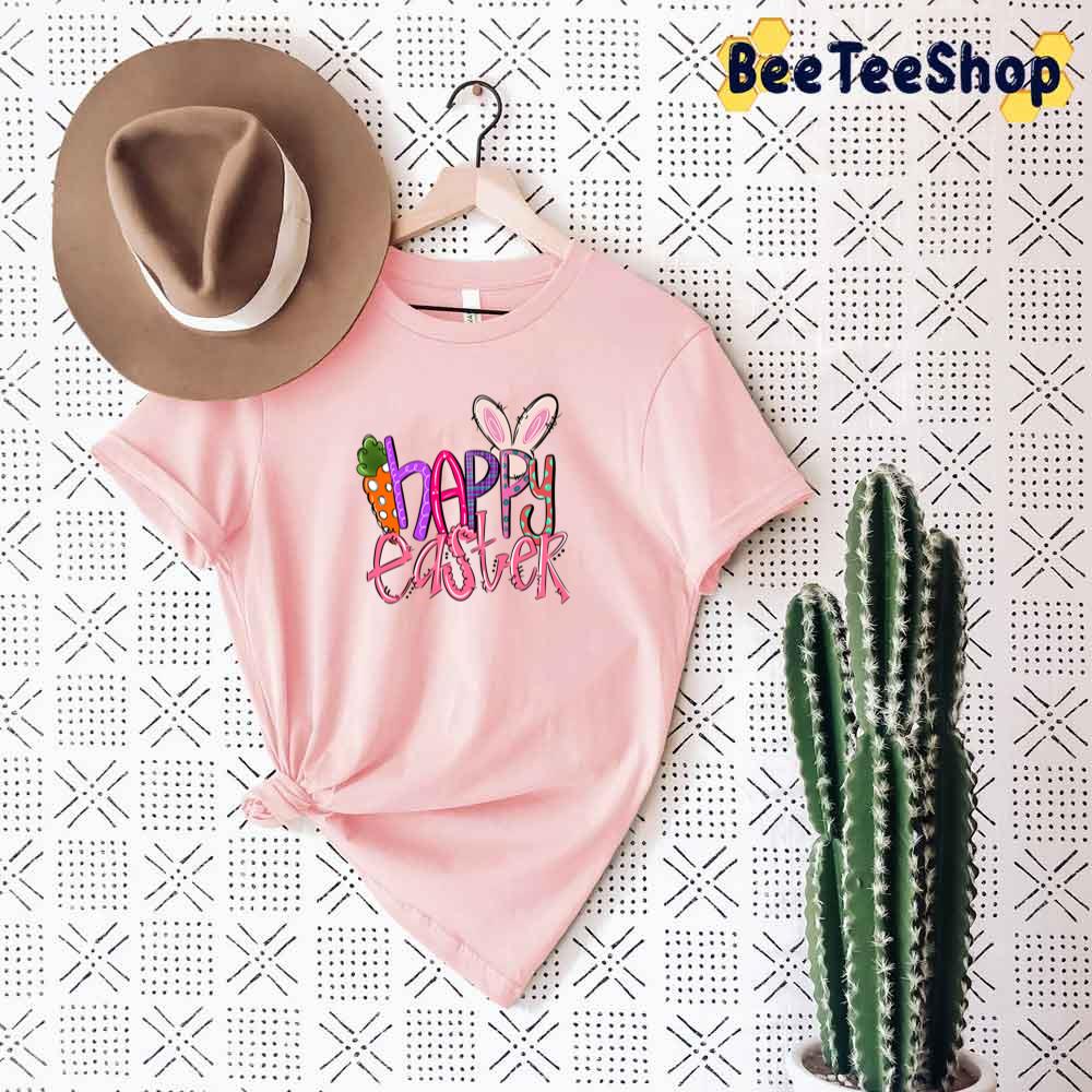 Funny Carrot With Rabbit Easter Day Unisex T-Shirt Funny Carrot With Rabbit Easter Day Unisex T-Shirt