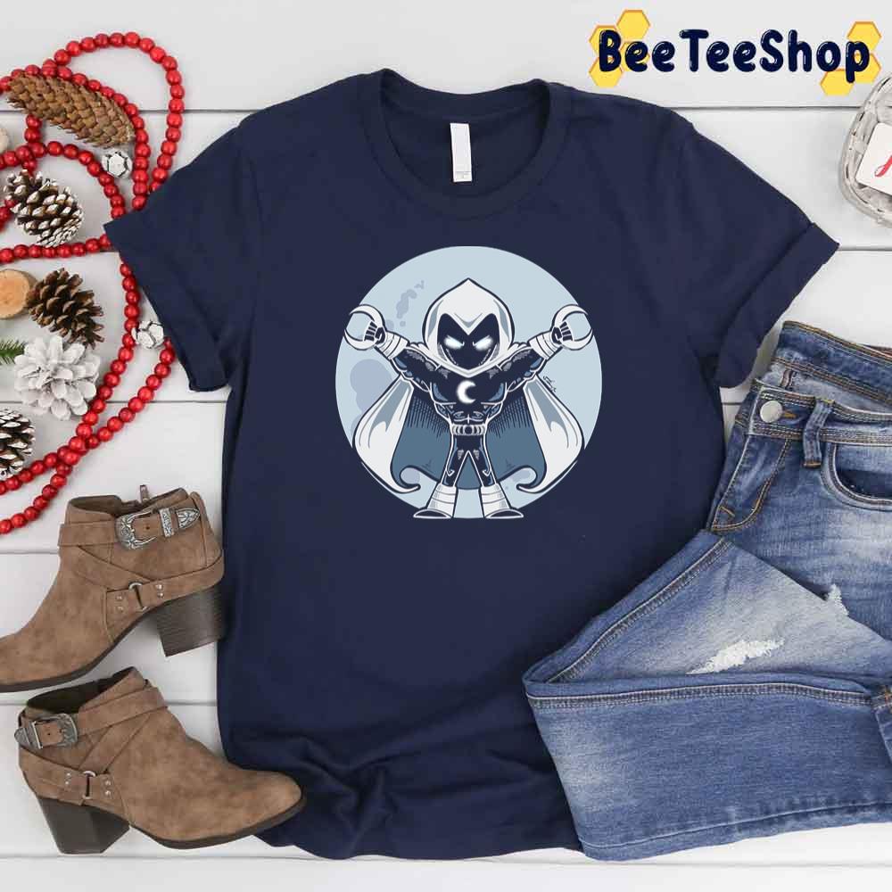 Funny Cartoon Knight Moon Unisex T-Shirt Funny Cartoon Knight Moon Unisex T-Shirt