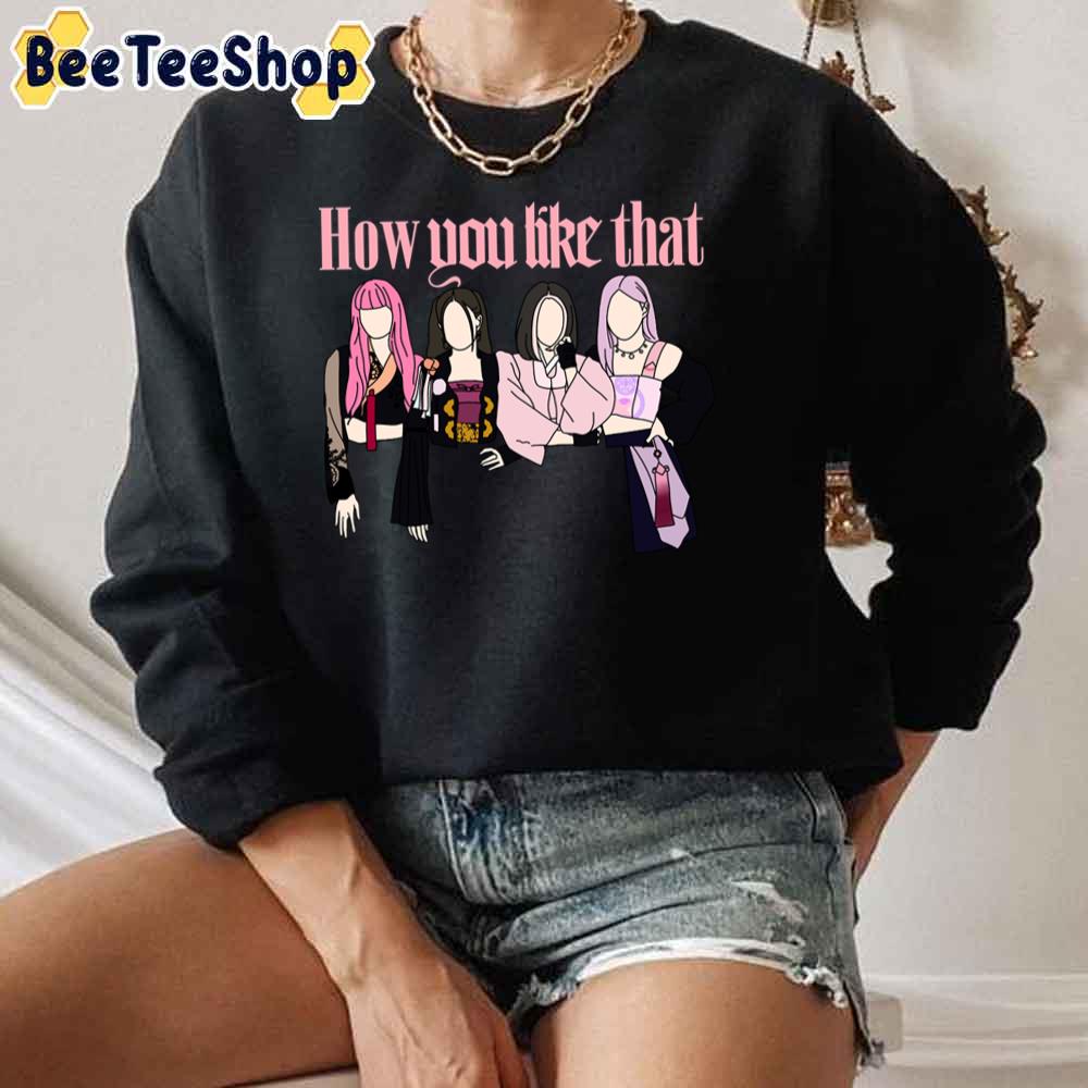 Hanbok Style How You Like That Blackpink Kpop Unisex Sweatshirt Hanbok Style How You Like That Blackpink Kpop Unisex Sweatshirt