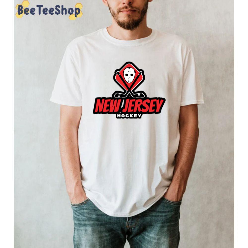 Horror Design New Jersey Devils Hockey Unisex T-Shirt Horror Design New Jersey Devils Hockey Unisex T-Shirt