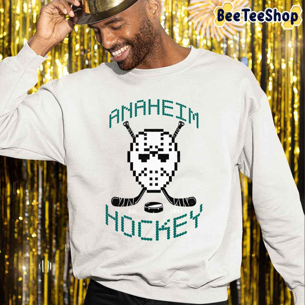 Horror Style Anaheim Ducks Hockey Unisex Sweatshirt Horror Style Anaheim Ducks Hockey Unisex Sweatshirt
