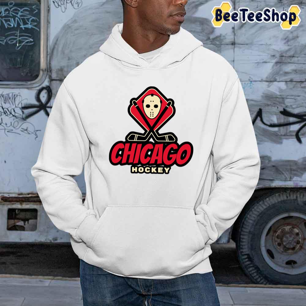 Horror Style Chicago Blackhawks Hockey Unisex Sweatshirt Horror Style Chicago Blackhawks Hockey Unisex Sweatshirt