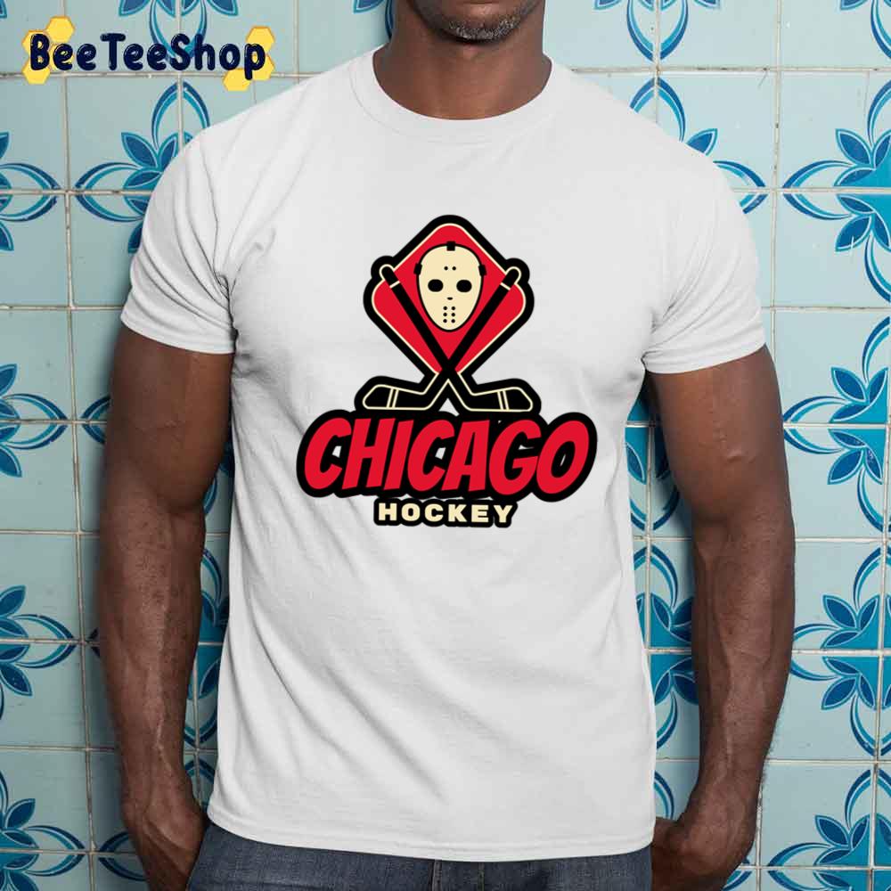 Horror Style Chicago Blackhawks Hockey Unisex Sweatshirt Horror Style Chicago Blackhawks Hockey Unisex Sweatshirt