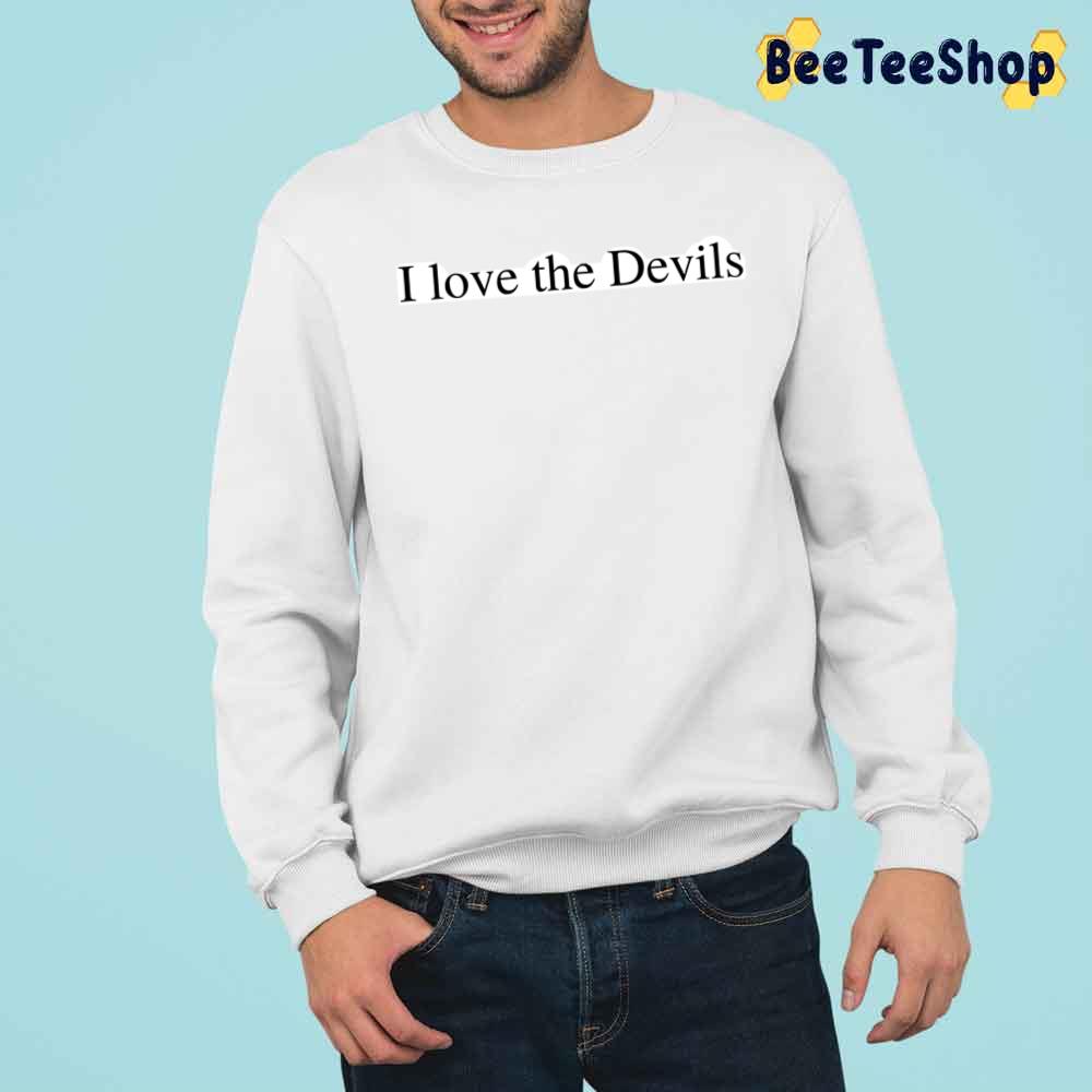 I Love The Devils New Jersey Devils Hockey Unisex T-Shirt I Love The Devils New Jersey Devils Hockey Unisex T-Shirt