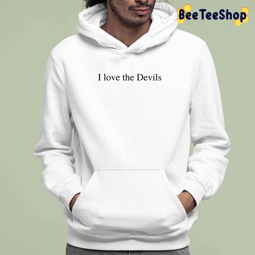 I Love The Devils New Jersey Devils Hockey Unisex T-Shirt I Love The Devils New Jersey Devils Hockey Unisex T-Shirt