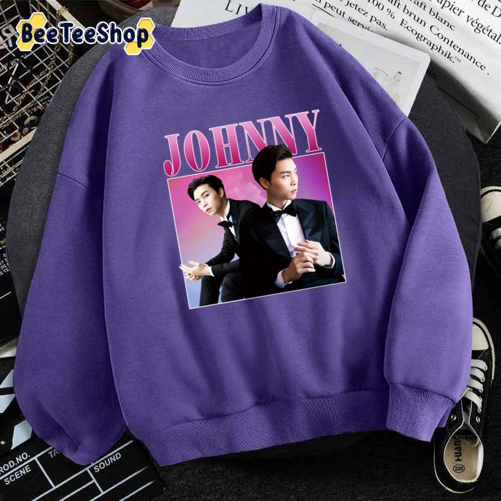 Johnny Purple Style Nct 127 Kpop Unisex Sweatshirt Johnny Purple Style Nct 127 Kpop Unisex Sweatshirt