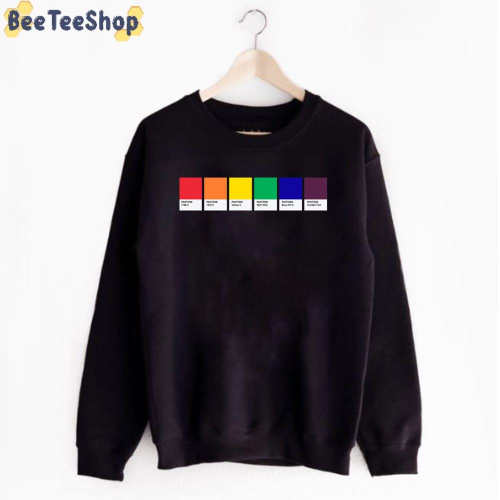 LGBT Color Pantone Pallete Gay Unisex T-Shirt LGBT Color Pantone Pallete Gay Unisex T-Shirt