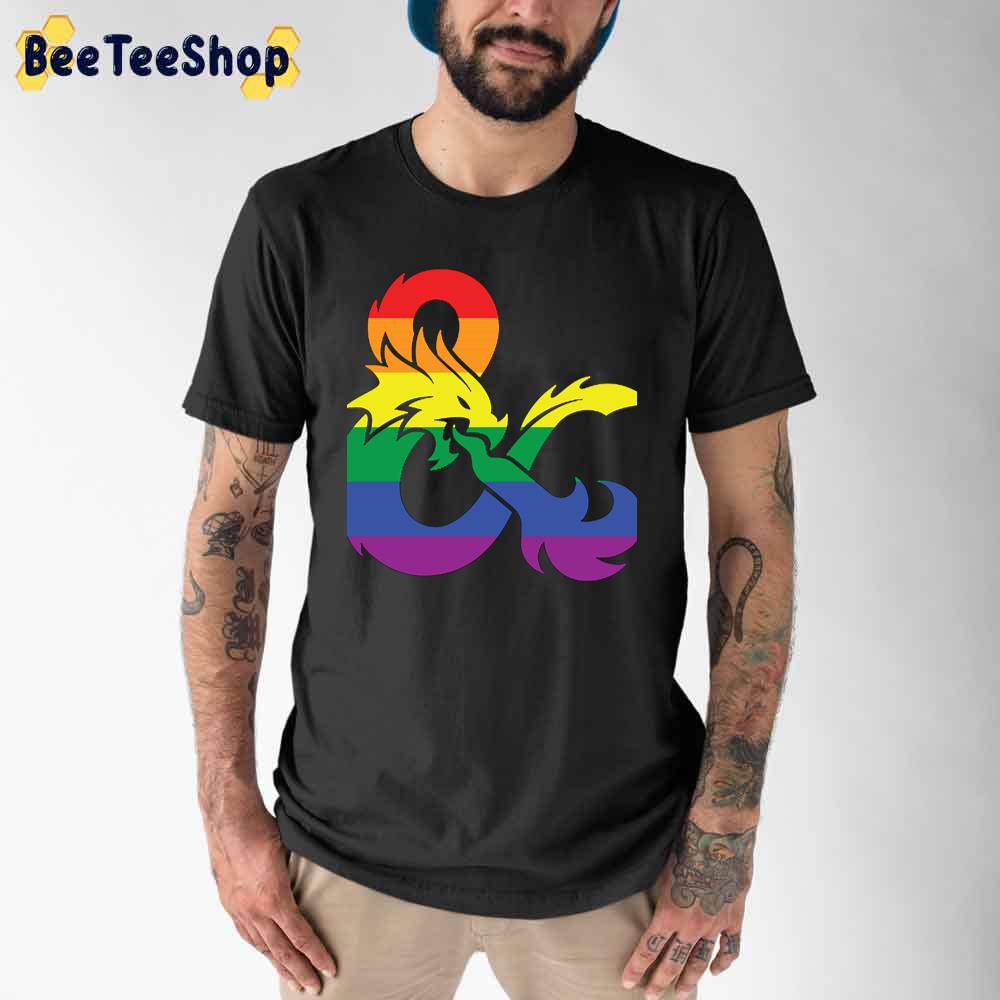 LGBT Dungeons Dragons Unisex T-Shirt LGBT Dungeons Dragons Unisex T-Shirt