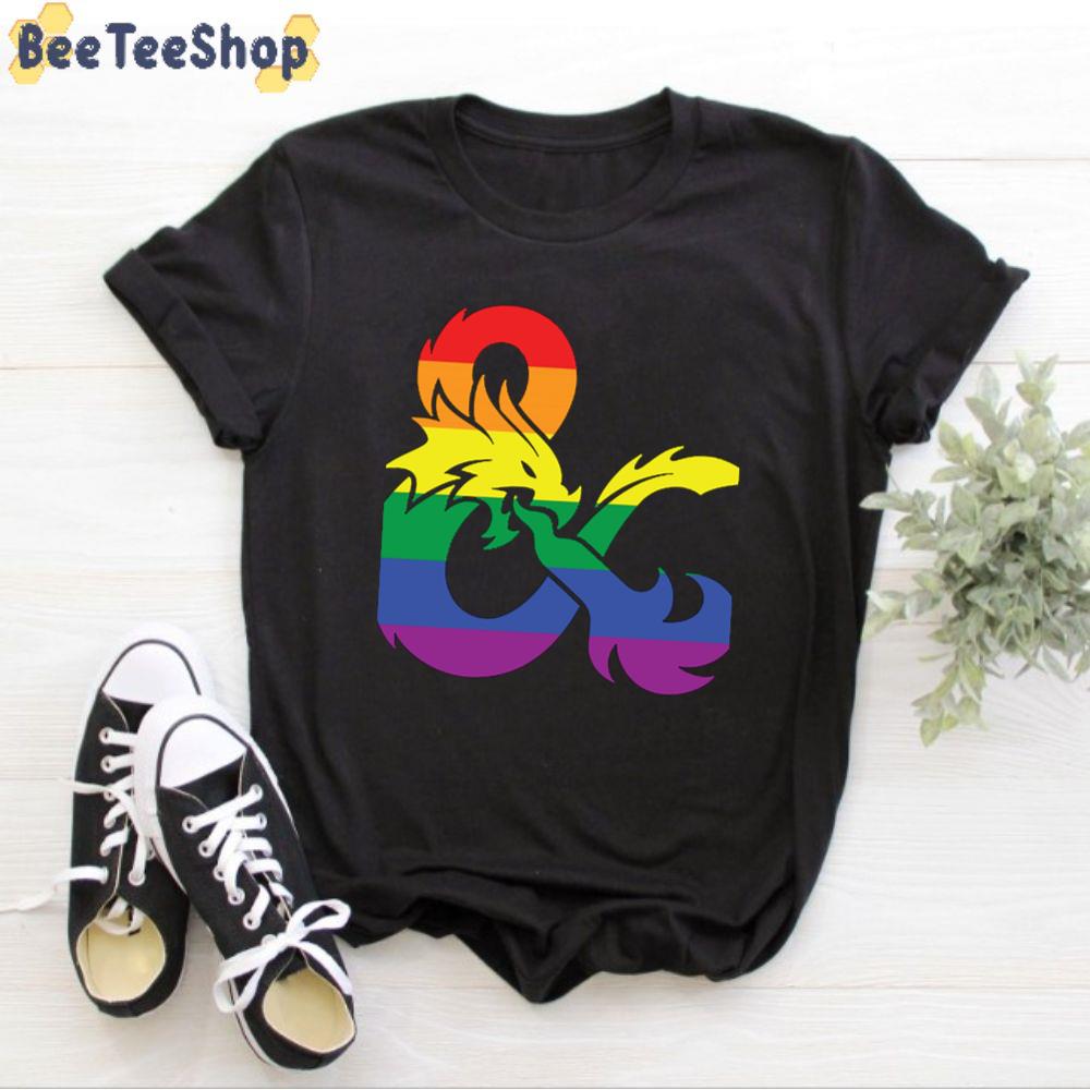 LGBT Dungeons Dragons Unisex T-Shirt LGBT Dungeons Dragons Unisex T-Shirt