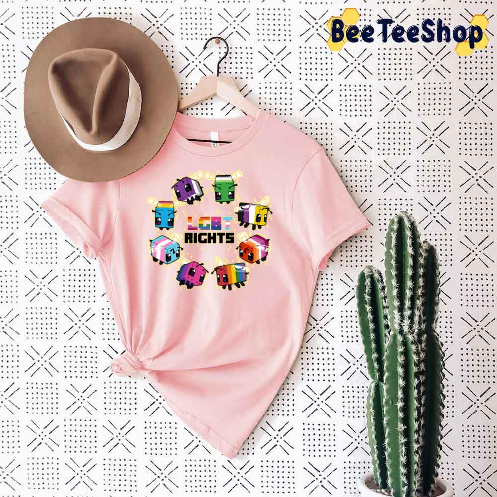 LGBT Minecraft Bees Unisex T-Shirt LGBT Minecraft Bees Unisex T-Shirt